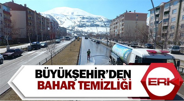 Büyükşehir’den bahar temizliği