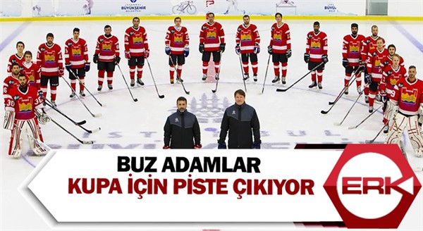 Buz adamlar kupa için piste çıkıyor