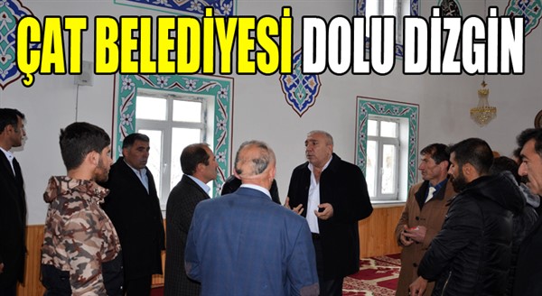 Çat Belediyesi dolu dizgin