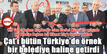 Çat İslam Eserleri Müzesi açıldı...