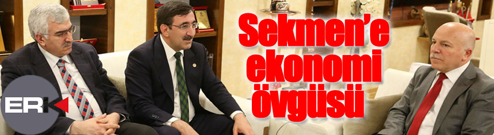 Cevdet Yılmaz’dan Sekmen’e ekonomi övgüsü 