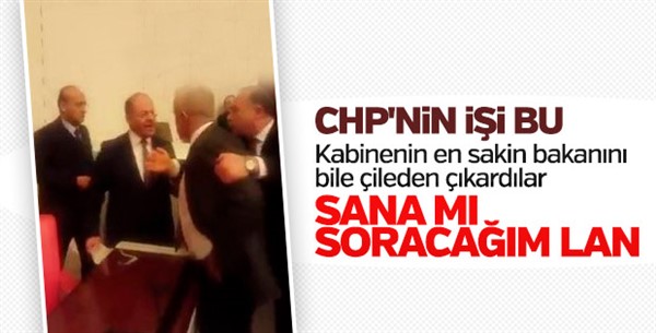 CHP'liler Recep Akdağ'ı çıldırttı