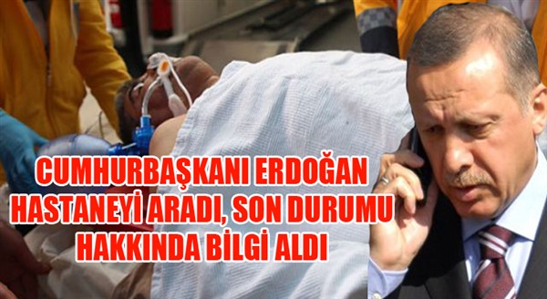 Cumhurbaşkanı Erdoğan, İbrahim Erkal'ın son durumu hakkında bilgi aldı...