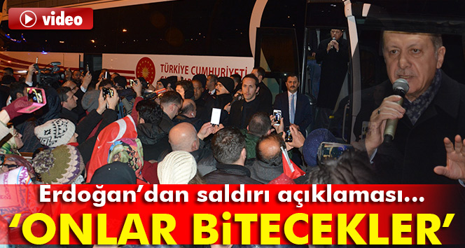 Cumhurbaşkanı Erdoğan Trabzon’da konuştu