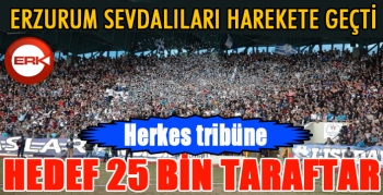 Dadaşlar tek yürek... Hedef 25 bin taraftar...