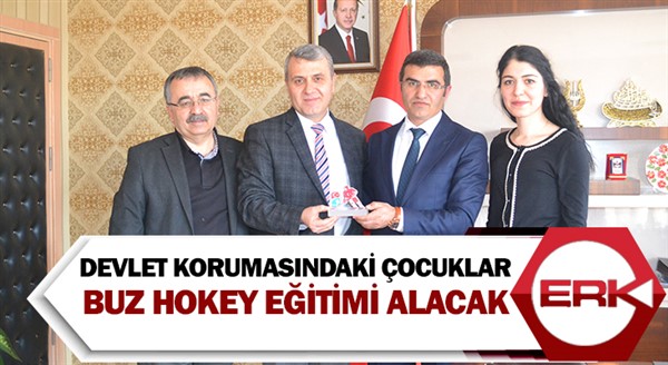 Devlet korumasındaki çocuklar buz hokey eğitimi alacak