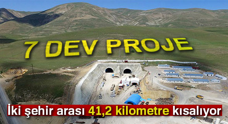 Doğu Anadolu'da karayolu ulaşımında 7 dev proje