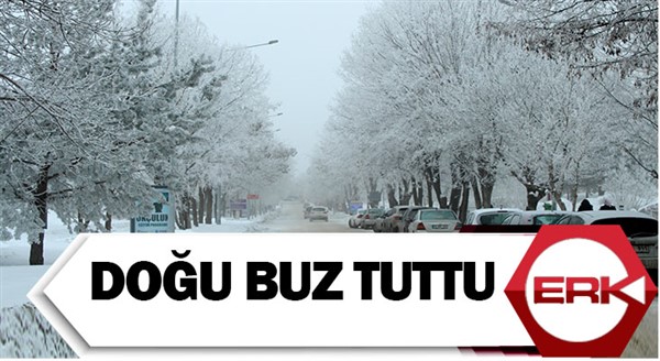 Doğu buz tuttu