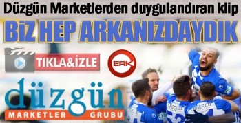 Düzgün Marketten duygulandıran klip