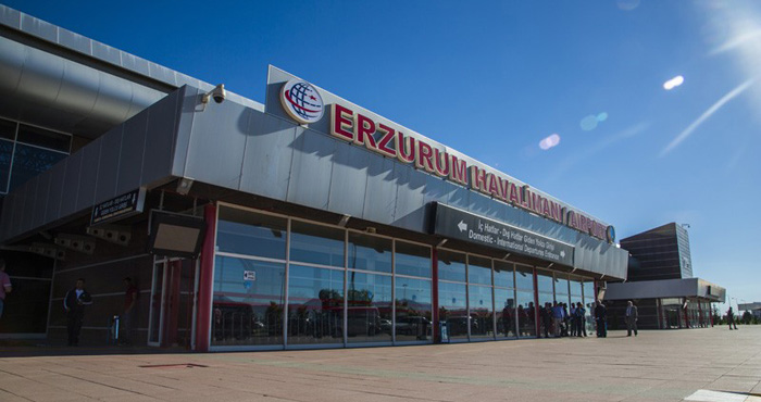 Ekim ayında Erzurum Havalimanı’nda 122 bin 600 yolcuya hizmet verildi