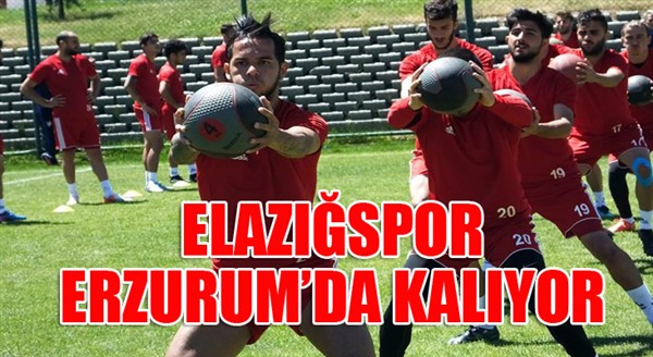 Elazığspor’da 2. etap kampı da Erzurum’da