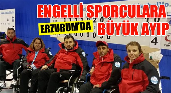 Engeliler haftasında engelli sporculara büyük ayıp