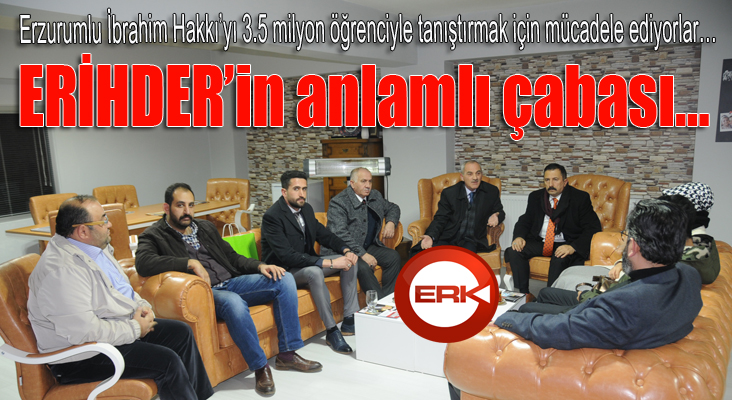 ERİHDER’in anlamlı çabası… 