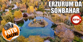 Erzurum'dan eşsiz sonbahar manzaraları