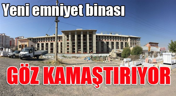 Erzurum Emniyeti'ne külliye gibi kampüs