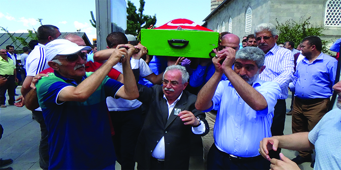 Erzurum Eski Milletvekili Rıfkı Yaylalı son yolculuğuna uğurlandı