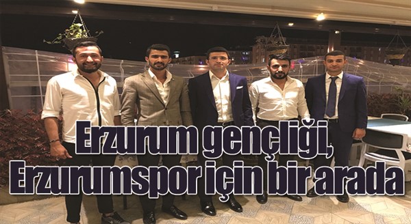 Erzurum gençliği, Erzurumspor için bir arada