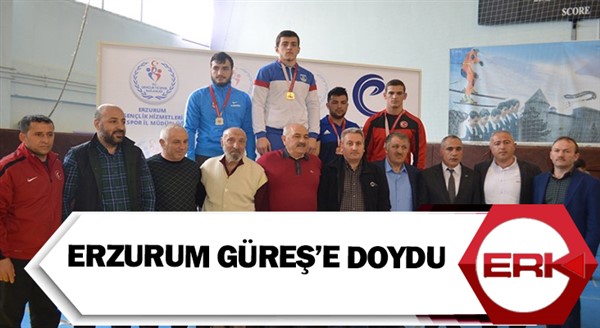 Erzurum Güreş’e doydu