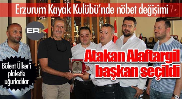 Erzurum Kayak Kulübünde görev değişimi