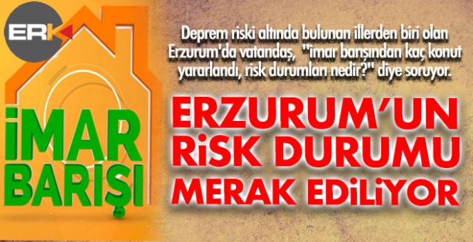 Erzurum'un risk durumu ne? Halk cevap bekliyor... 
