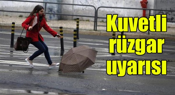 Erzurum ve Erzincan’da kuvvetli rüzgar uyarısı