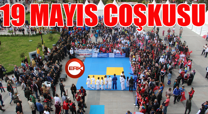 Erzurum’da 19 Mayıs coşkusu 