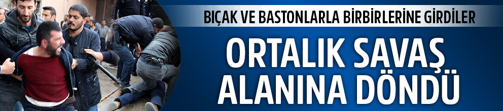 Erzurum’da iki grup arasında bıçaklı kavga: 7 yaralı