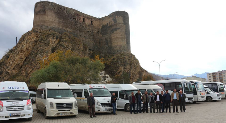 Erzurum'da S plakası protestosu