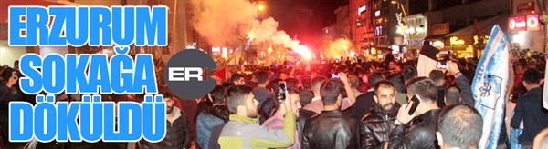 Erzurum'da TFF 1. Lig coşkusu