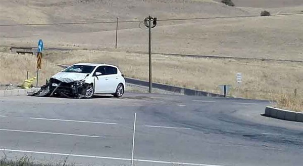 Erzurum’da trafik kazası: 3 yaralı