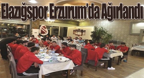 Erzurum’daki Elazığlılar Elazığspor’u ağırladı