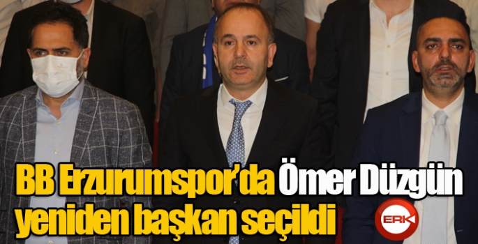 BB Erzurumspor’da Ömer Düzgün yeniden başkan seçildi