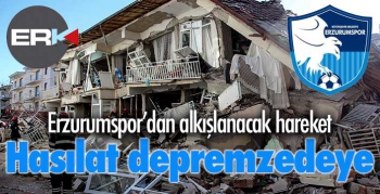 Erzurumspor'dan alkışlanacak hareket... Balıkesir hasılatı depremzedeye...