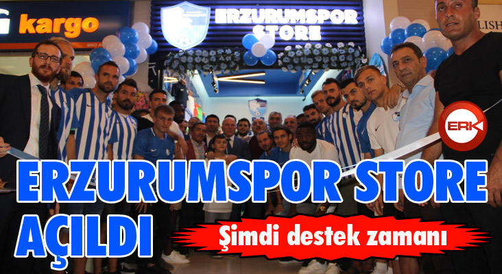 Erzurumspor Store açıldı