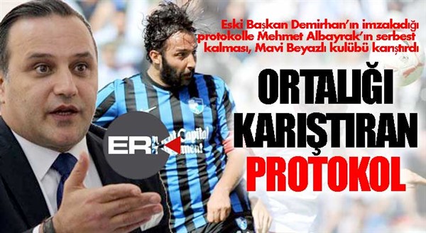 Erzurumspor'u karıştıran protokol... Albayrak serbest kaldı, ortalık karıştı...