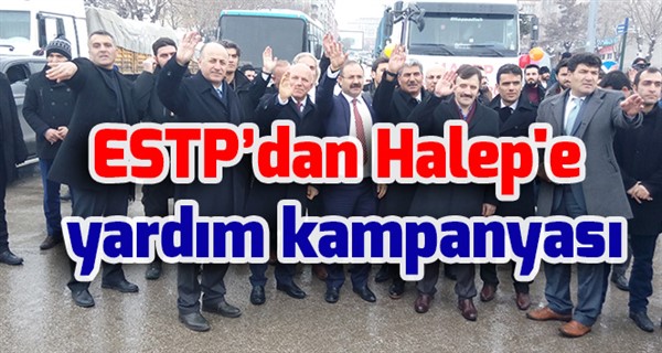 ESTP’dan Halep'e yardım kampanyası