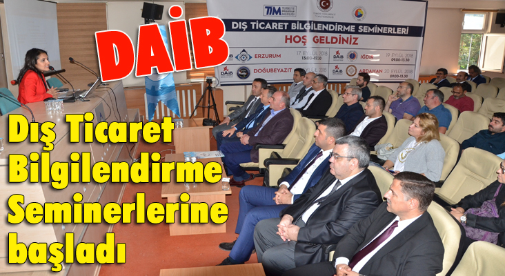 ETSO’da Dış Ticaret Bilgilendirme Semineri