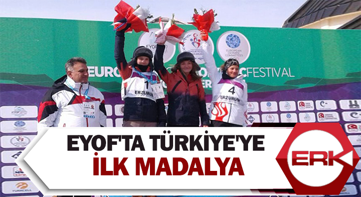 EYOF'ta Türkiye'ye ilk madalya