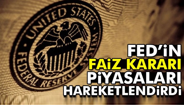 FED’den (ABD Merkez Bankası) flaş faiz kararı