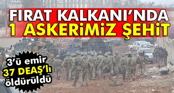 Fırat Kalkanı Harekatı’nda 137’inci gün: 3 emirin de bulunduğu 37 DEAŞ'lı öldürüldü