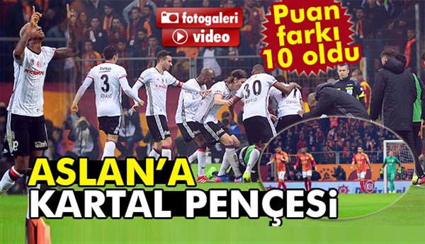 Galatasaray 0-1 Beşiktaş (Maç sonucu) |GS-BJK derbisi geniş özeti ve golleri izle