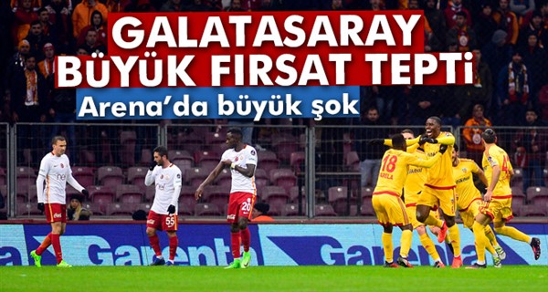 Galatasaray Kayserispor: 1-2 