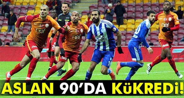 Galatasaray Tuzlaspor maçı özet ve golleri izle (GS 2-1 Tuzlaspor)