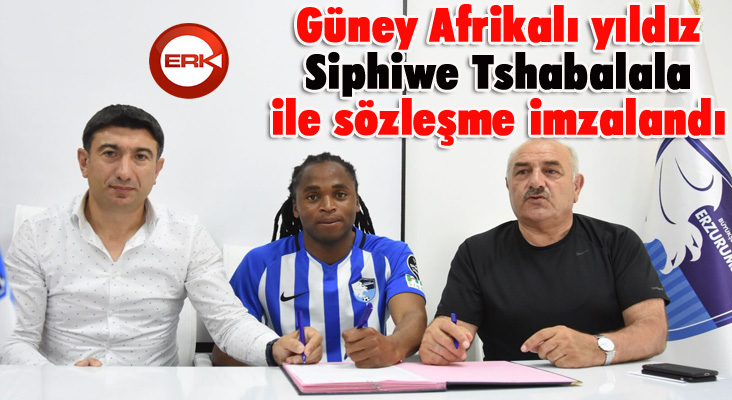 Güney Afrikalı yıldız Siphiwe Tshabalala ile sözleşme imzalandı 