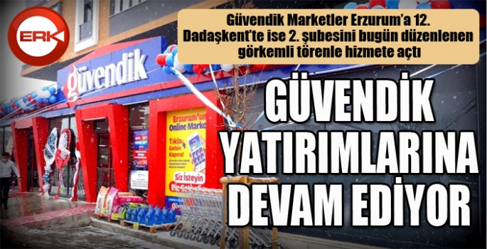 Güvendik Market'ten bir yatırım daha...