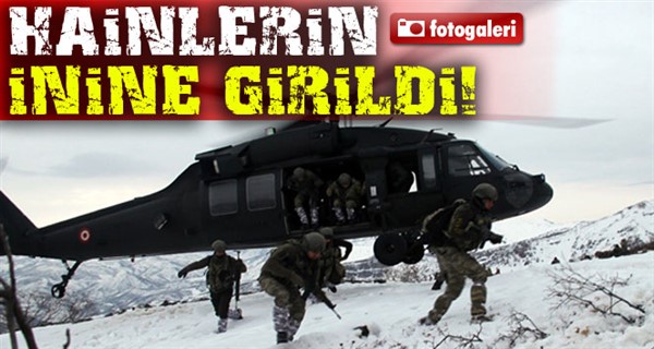 Hainlerin inine girildi