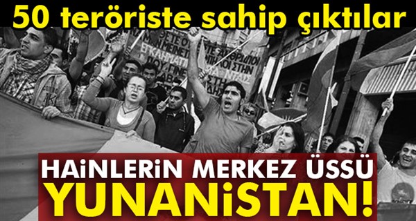 Hainlerin merkez üssü Yunanistan