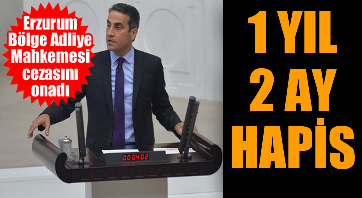 HDP Grup Başkan vekili Yıldırım’a verilen 1 yıl 2 ay hapis cezası onandı 