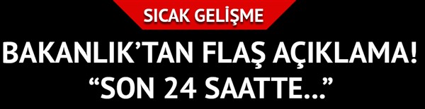 İçişleri Bakanlığı: 24 saatte 17 terörist etkisiz hale getirildi