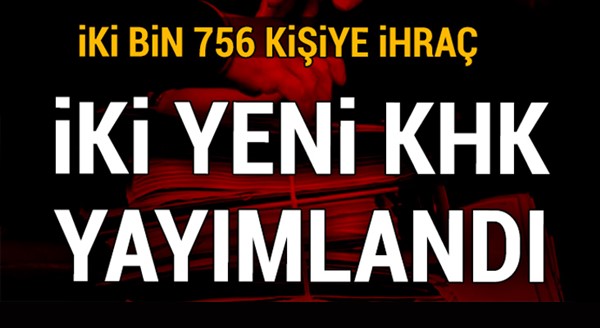 İki yeni KHK yayımlandı!